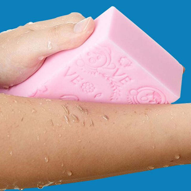 宝宝搓泥神器儿童搓泥搓灰海绵婴儿洗澡浴无痛去污搓澡巾d