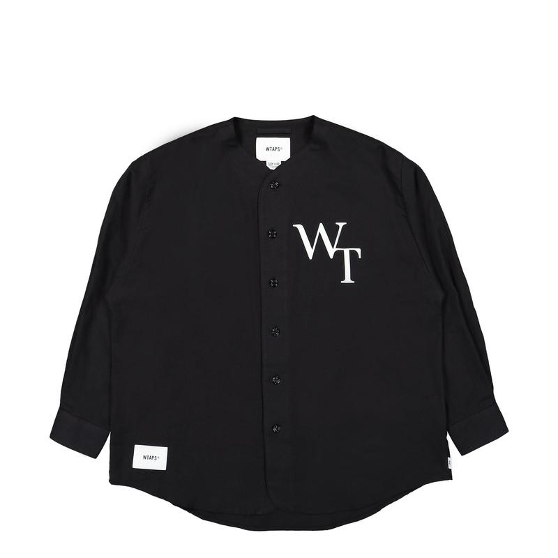 全球代购WTAPS League 02衬衫专柜正品男士黑色春夏外套