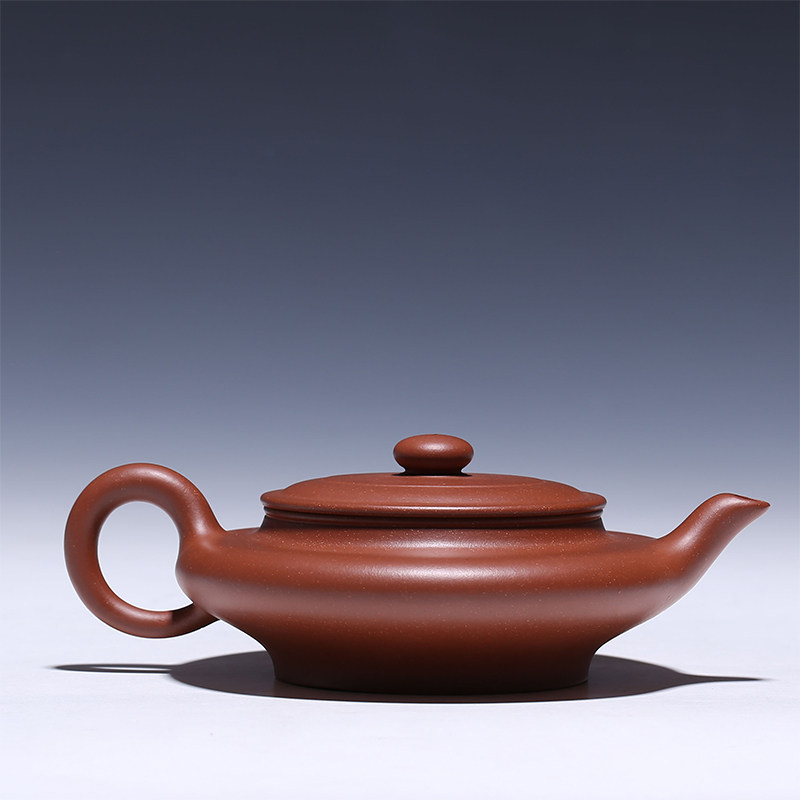 紫泥 全手工 国家助理工艺美术师 徐萍 虚扁 300cc