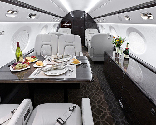 湾流g550私人机体验