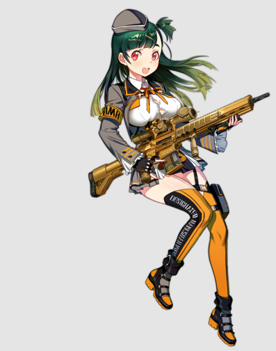 乐辉hk417软弹发射器反吹模型cos少女前线锦明其它玩具