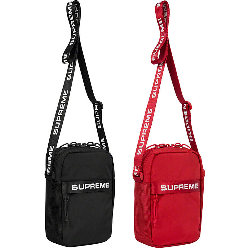 supreme男女单肩包斜挎包小腰包 22fw 47th shoulder bag