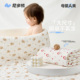 尼多熊2025新款纱布浴巾新生婴儿超软全棉宝宝专用洗澡浴巾6层a类