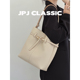 jpjclassic2024早春新品头层牛皮水桶包女单肩斜挎通勤腋下包百搭