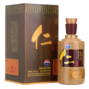 【官方正品】MOUTAI贵州茅台股份仁酒 53度500ml 酱香型白酒