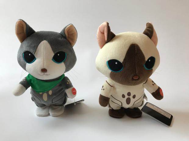 猫玩具 电动 日本_艾露猫日本正版怪物猎人airou暖洋洋猫猫村毛绒玩具