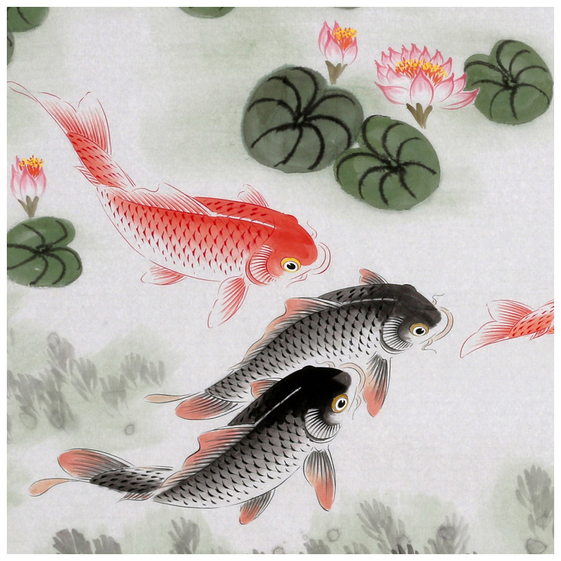 【即刻拍】迟明《莲塘清趣》林散之嫡传弟子 画鱼高手 九十四岁