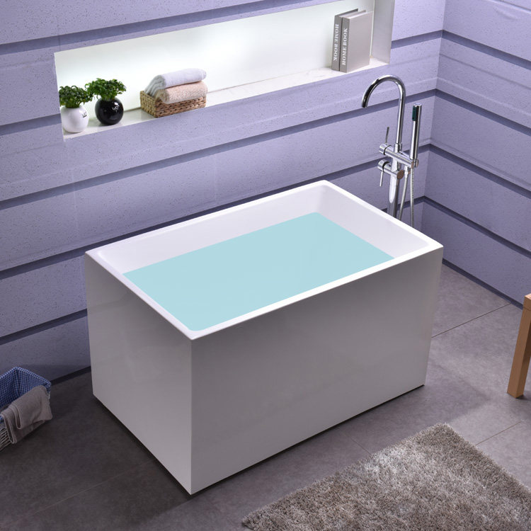 亚克力浴缸家用成人小户型迷你日式方形独立式坐式深泡澡浴盆浴桶