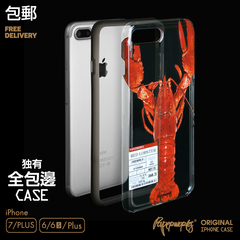 [PAPERWORKS]红龙虾食物系列苹果iPhone7/6/6s/plus原创全包手机
