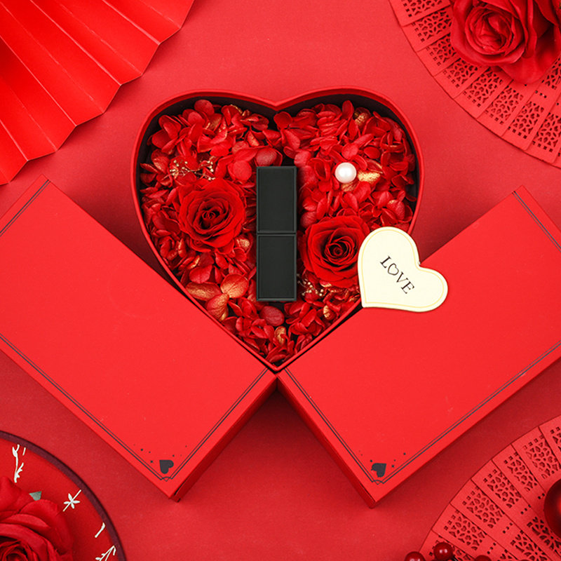 【520限定】大牌正品tf口红磨砂黑管ff02生日礼盒套装实用送女友