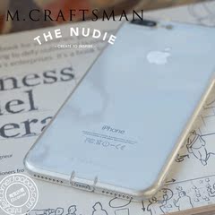 M.CRAFTSMAN Nudie iPhone7手机壳苹果7 Plus超薄防摔透明保护套