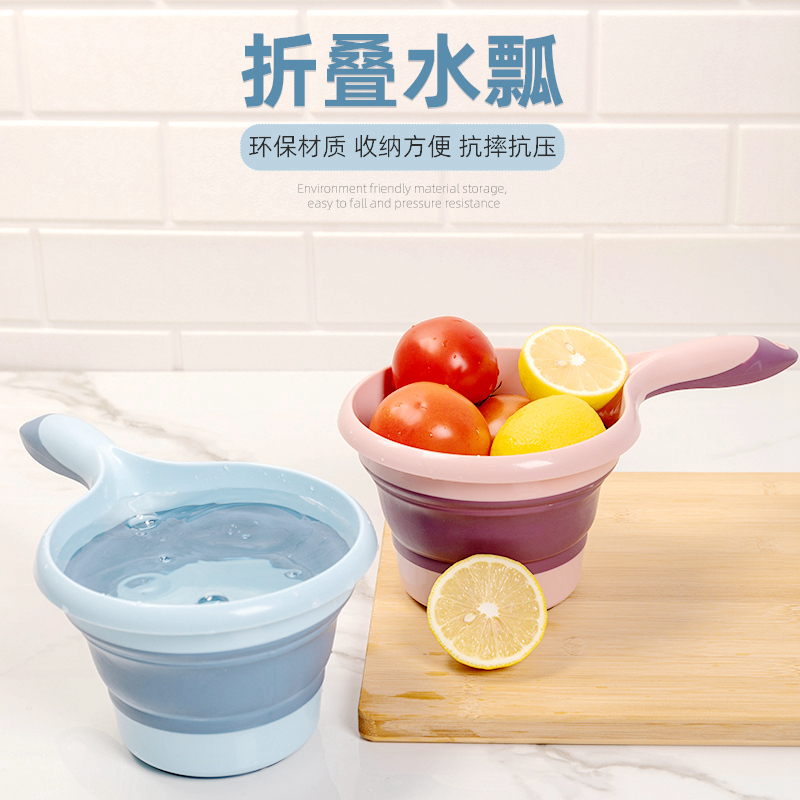 可爱创意宝宝儿童洗澡泡澡水勺沐浴勺子婴儿洗头彩色水舀折叠水瓢在类目 尿片/洗护/喂哺/推车床, 宝宝洗浴护肤品, 洗发杯/水勺中 - 来自Buy2taobao.com提供专业的淘宝代购服务