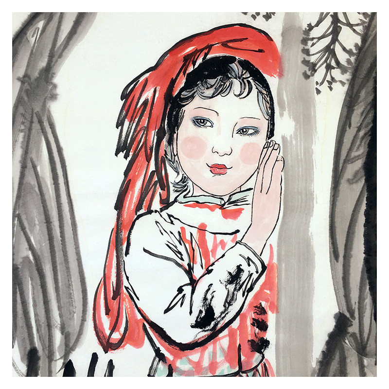 陈光健 《傣族姑娘》