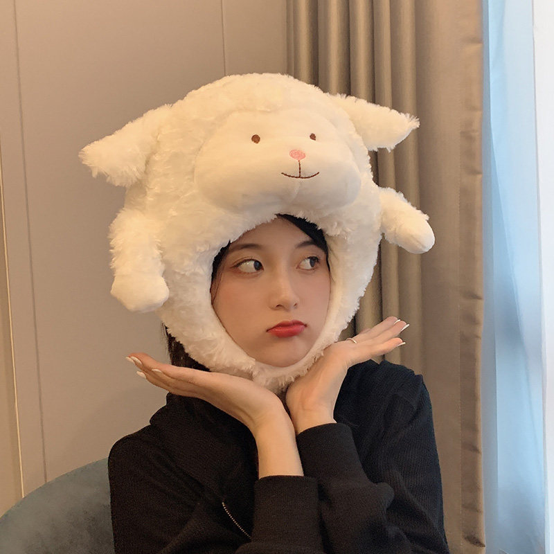 热销头套帽子女可爱韩国