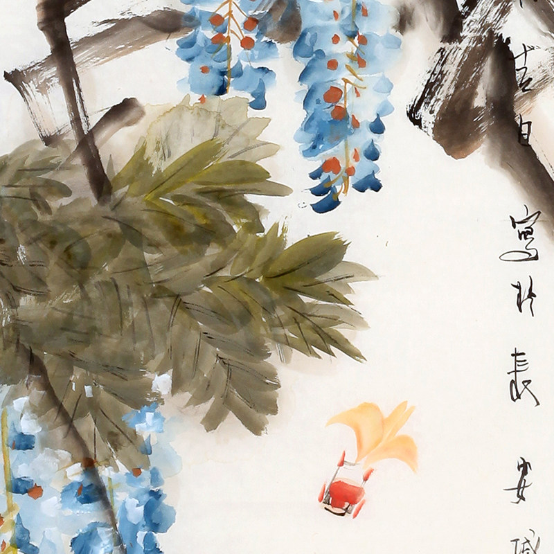 宋孟秋 实力派花鸟画家《花鸟四条屏》181