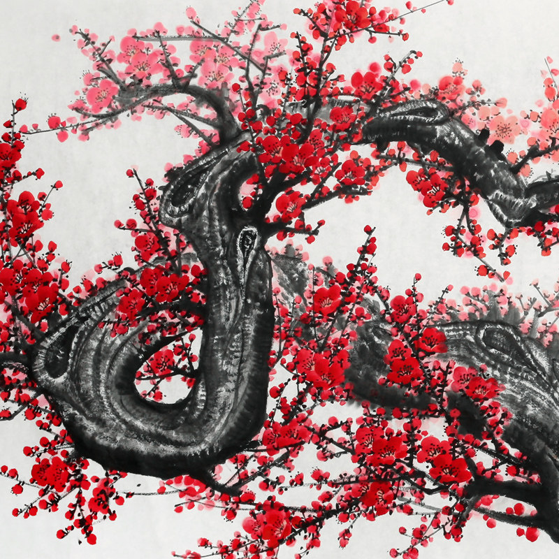 丁玲《华夏腾龙》八尺 陕西美协会员 长安画坛实力派画家 679