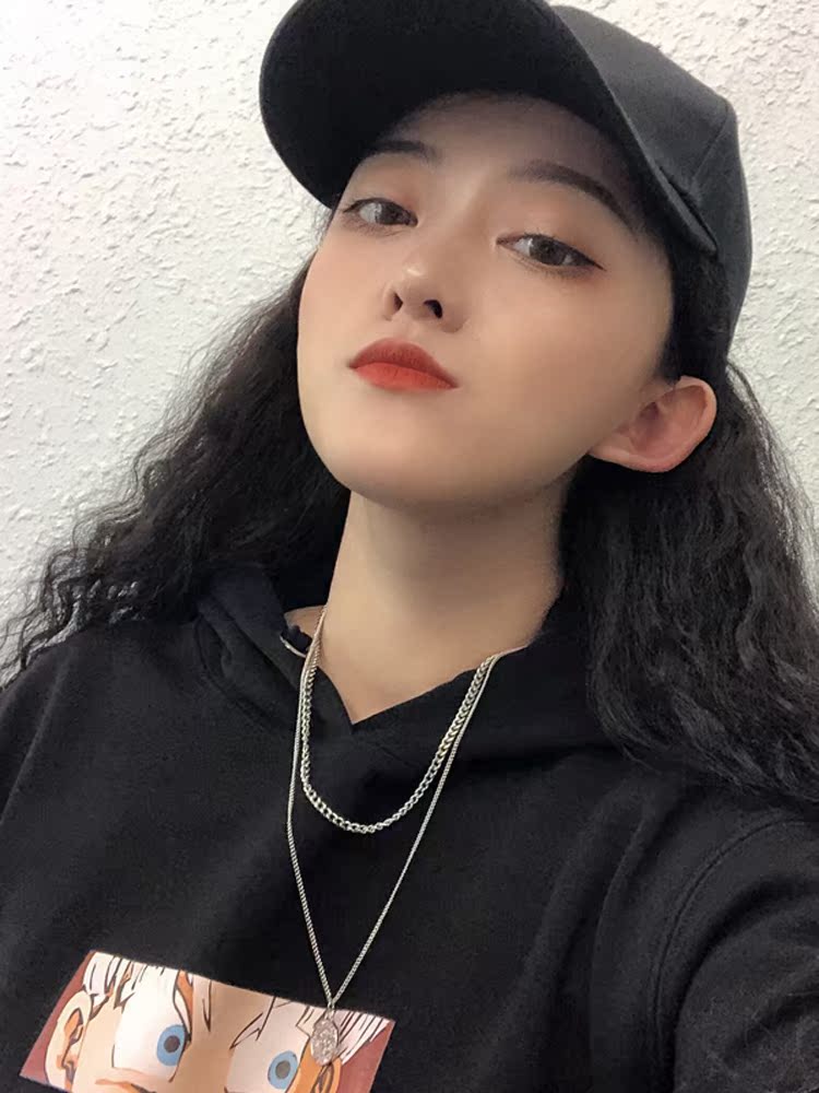 甜柚TY金属质感嘻哈风人头像吊坠项链双层哥特式颈链锁骨链KE8534在类目 饰品/流行首饰/时尚饰品新, 项链中 - 来自Buy2taobao.com提供专业的淘宝代购服务
