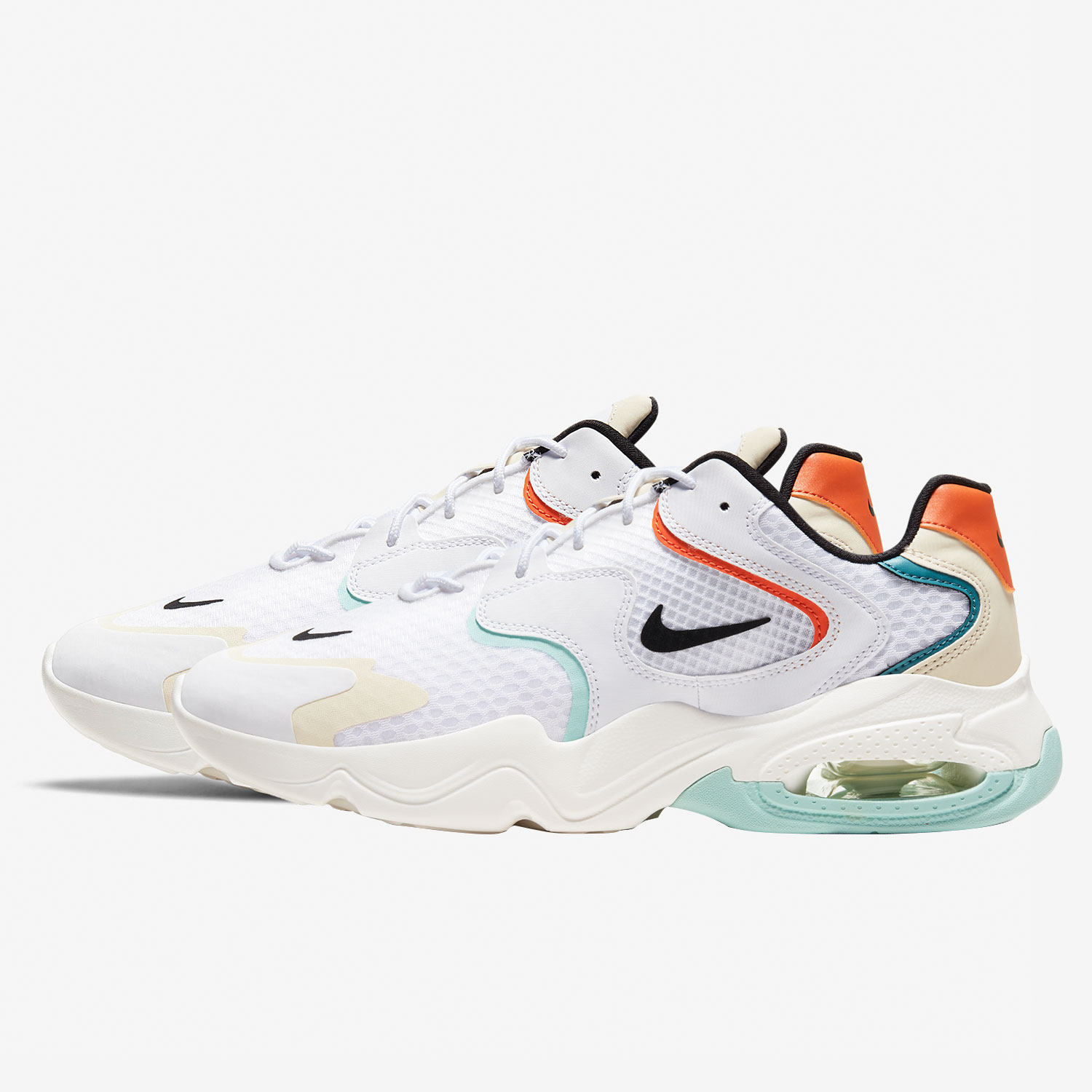 nike/耐克正品 新款男子air max 2x运动鞋气垫休闲鞋dm0969-101