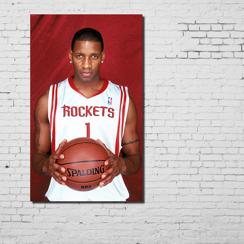 特雷西麦克格雷迪 麦迪 麦蒂t-mac nba篮球明星海报