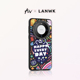 LANWK适用于华为mate60pro新款手机壳高级感60防摔磁吸50pro透明全包40手机套男女可爱硅胶保护套+终极快乐