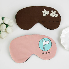 韩版卡通萌兔眼罩睡眠女冰袋情侣可爱夏季冰敷遮光透气热敷冰眼罩