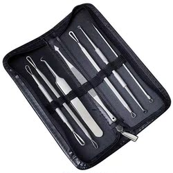 美容粉刺针套装脸部祛痘针暗疮细胞夹屈臣氏挤