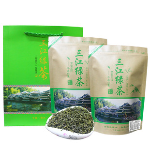 广西柳州2024年新茶三江绿茶袋装浓香型春茶高山日照茶叶布央高山