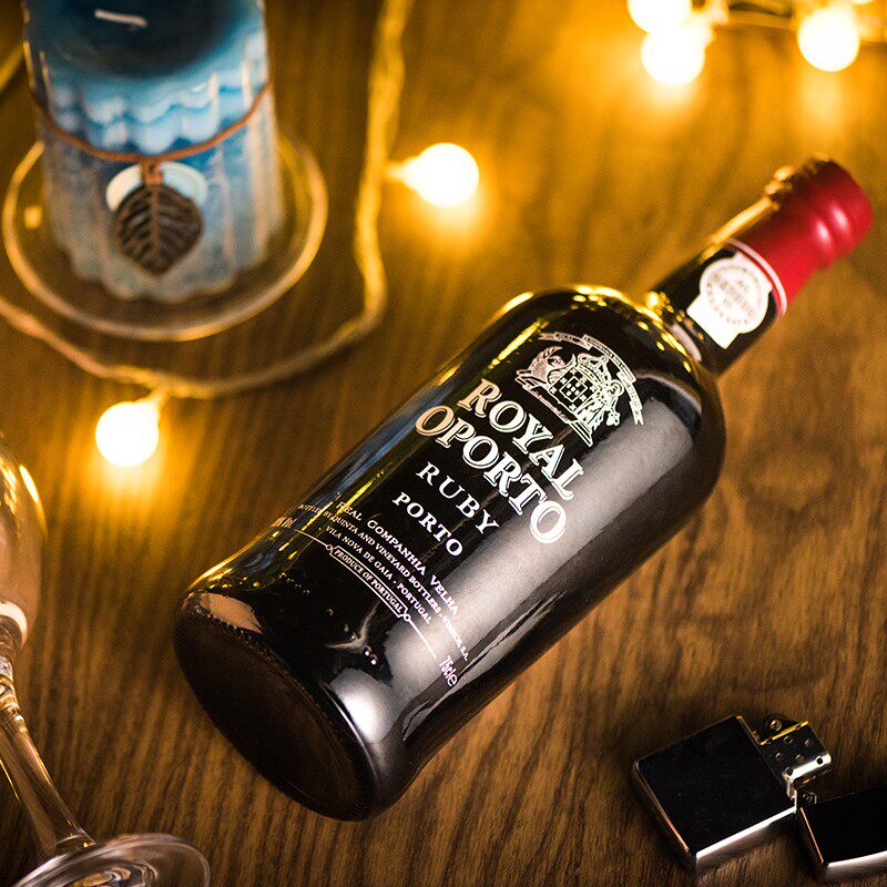 葡萄牙原装进口甜晚安酒红酒微醺皇家荣耀royal oporto红宝石波特