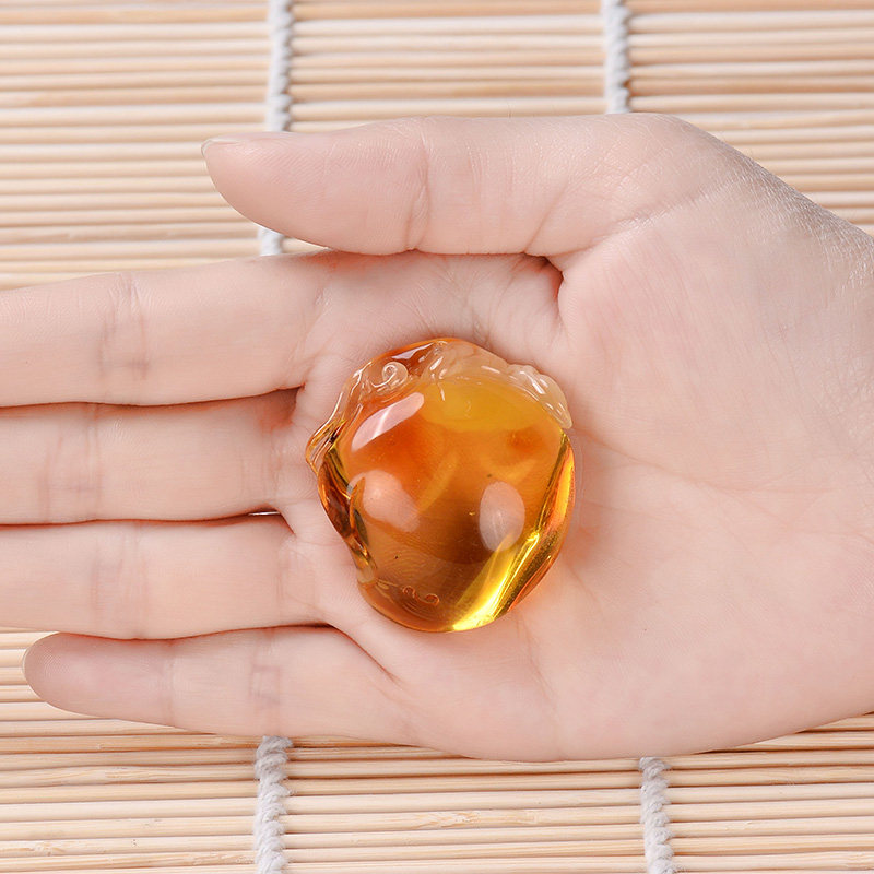 捡漏专场 纯天然顶级琥珀 金珀挂件 11.66g h0611
