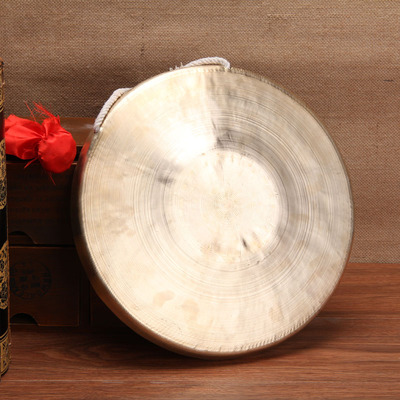 秦翔铜锣28cm小苏锣约厘米高音传统响铜小锣锣鼓乐器苏锣