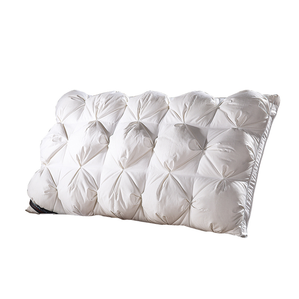 睡大师羽绒棉枕芯枕头 单人护颈枕成人五星级酒店枕一对拍2