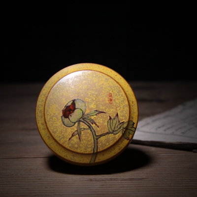 一诺轩 景德镇 瓷器 手绘 印泥盒 香盒 汝釉 手工胎 王兵 作品