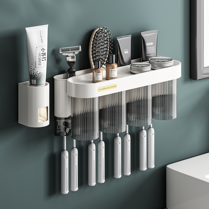 TOILET Wash station toothbrush Shelf Wall Wall hanging Punch holes Cups toothpaste Dental cup suitin the Family/Personal Cleaning Tools , Sanitary appliances/Bathroom accessories , Toothbrush holder/Teeth bench category - from Buy2taobao.com to provide professional Taobao agent buy service
