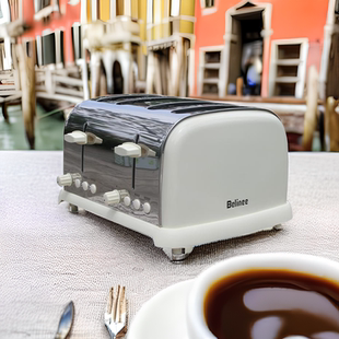 英国belinee烤面包机4片位多士炉吐司机西餐早餐酒店商用烘焙烘烤