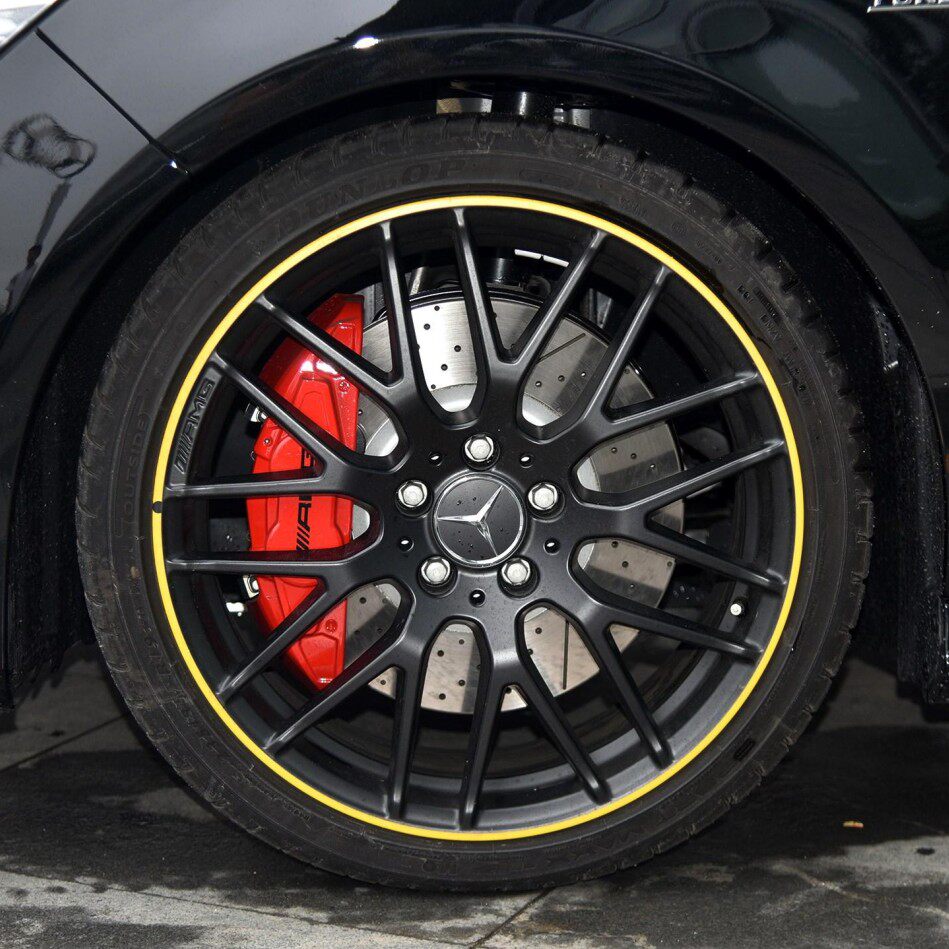 奔驰c200l刹车卡钳amgglca180la200l轮毂改装刹车卡钳罩