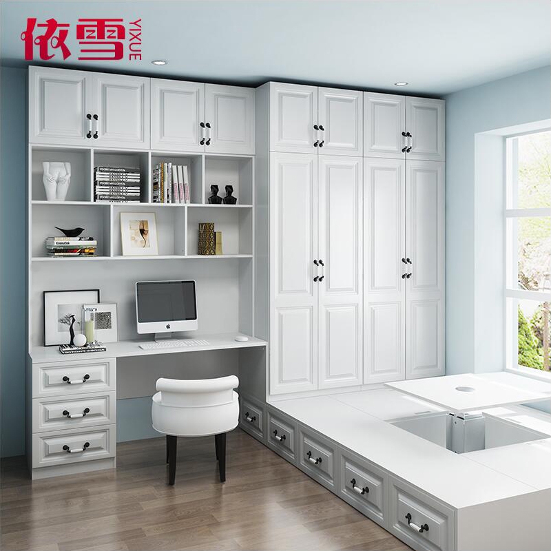 依雪歐式榻榻米整體定制臥室衣櫃書房書桌櫃飄窗櫃地台床置物組合在類目 全屋定製, 榻榻米空間, 榻榻米定製中 - 來自Buy2taobao.com提供專業的淘寶代購服務