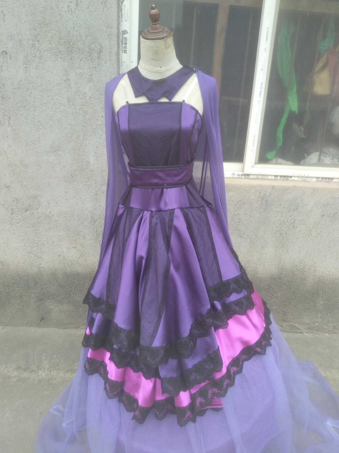 迪斯尼 连衣裙定制cosplay服装全套全新量身定制