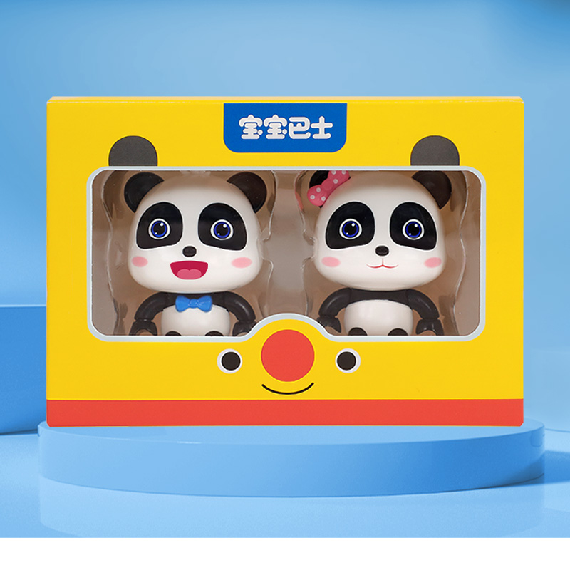宝宝巴士玩具 奇奇妙妙手办儿童益智力塑料积木手偶儿童节礼物