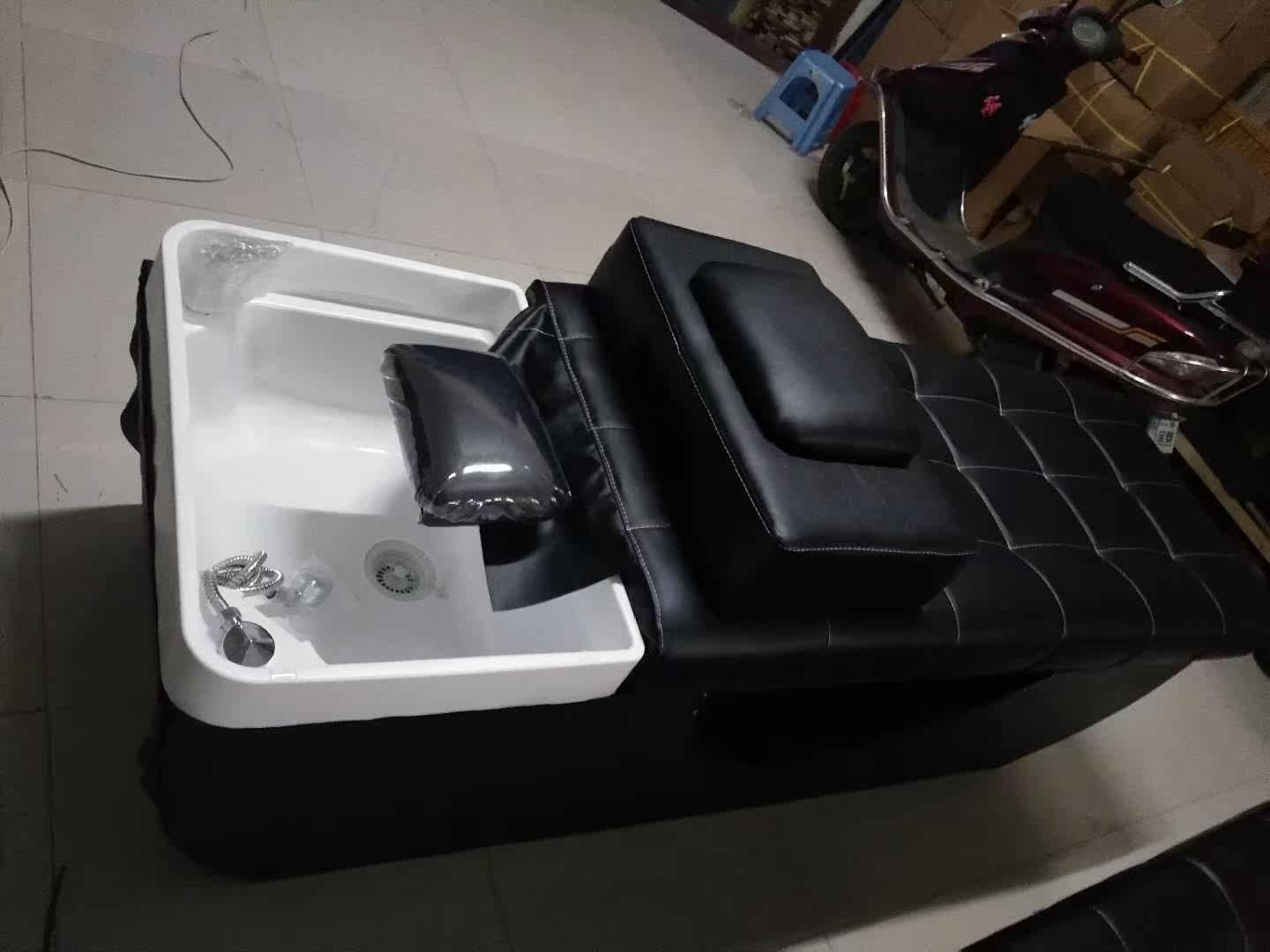 热销理发店电热水器 发廊洗头专用_洗头床带电热水器 速热摩美发美容