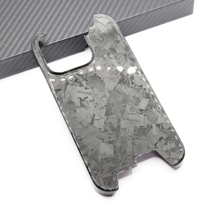 锻造碳纤维手机壳适用苹果iPhone15ProMax商务15Pro半包保护套