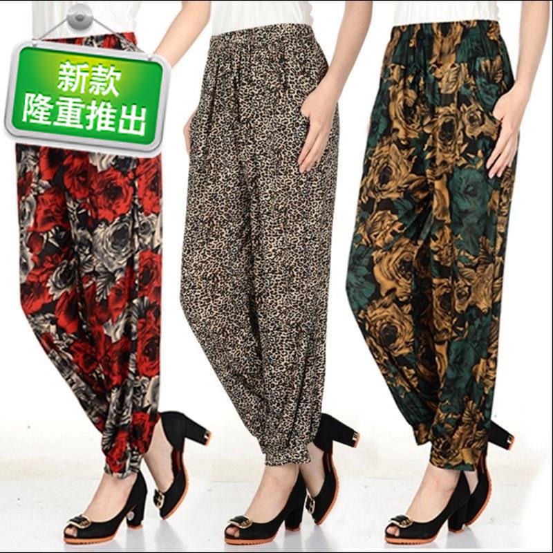 Mom pants 200 Add fertilizer XL Easy 300 grandma Middle-aged and elderly people Panties summerin the Women's clothing/Boutique , Pants , Casual pants category - from Buy2taobao.com to provide professional Taobao agent buy service
