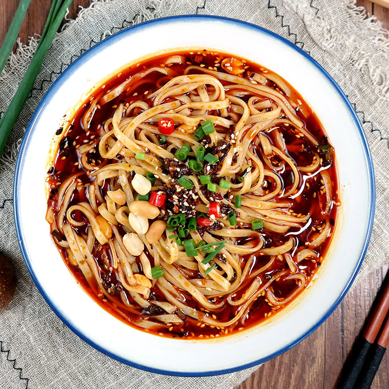 重庆小面麻辣小宽面袋装调料方便面条正宗四川特产熊猫面满39包邮