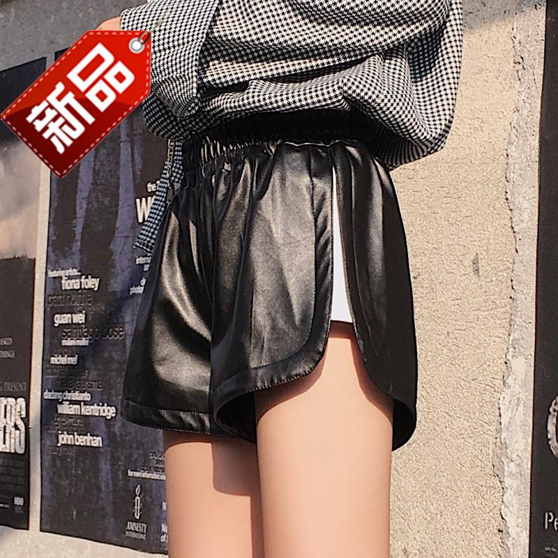 经典女士娇小小个子薄款春秋季机车皮短裤女宽松休闲高腰阔e腿短在类目 女装/女士精品, 裤子, 休闲裤中 - 来自Buy2taobao.com提供专业的淘宝代购服务
