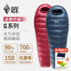 黑冰睡袋G400G700G1000G1300成人户外冬季加厚羽绒鹅绒野营露营被