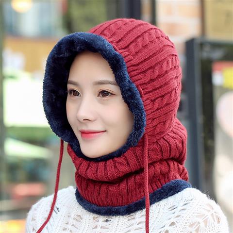 冬季帽子女保暖加绒户外可爱防风防寒冬帽加厚骑车休闲滑雪护耳朵|ruв категории Аксессуары, шляпа - от Buy2taobao.com для оказания профессиональной услуги покупки агента Taobao