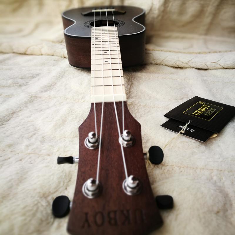 black Mahogany adult Ukulele 23 beginner girl student Ukulele Little Guitar white Fretboardin the Musical Instruments/Guitar/Piano/Fitting , Western musical instruments , Western stringed instruments , Ukulele/Little Guitar category - from Buy2taobao.com to provide professional Taobao agent buy service