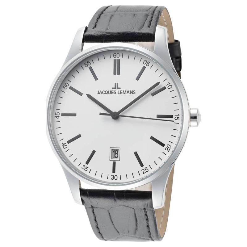 jacqueslemans专柜正品男士石英手腕表2022新款美国代购n211c