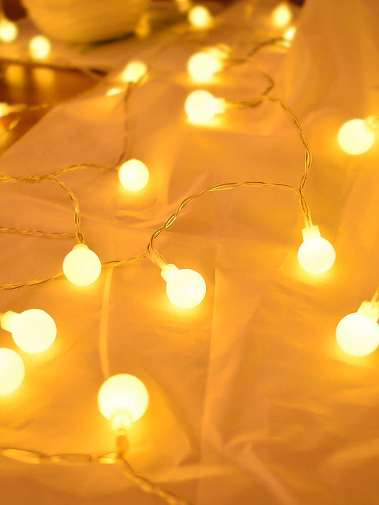 led小彩灯闪灯串灯满天星星灯串房间装饰灯饰网红宿舍地摊装饰灯