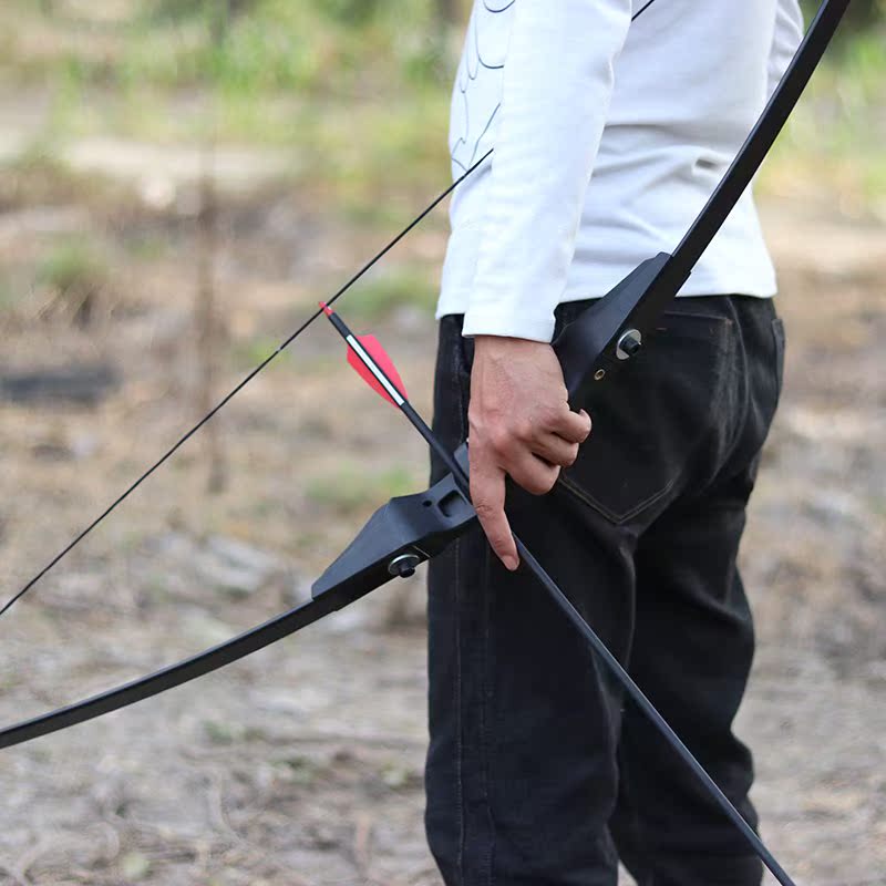 热销美猎弓_分体美式弓箭狩猎射击运动直拉弓带瞄准器竞技成人射箭