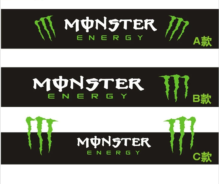 包邮汽车前档贴纸反光车贴 前挡贴 前挡风玻璃贴纸 鬼爪抓痕贴